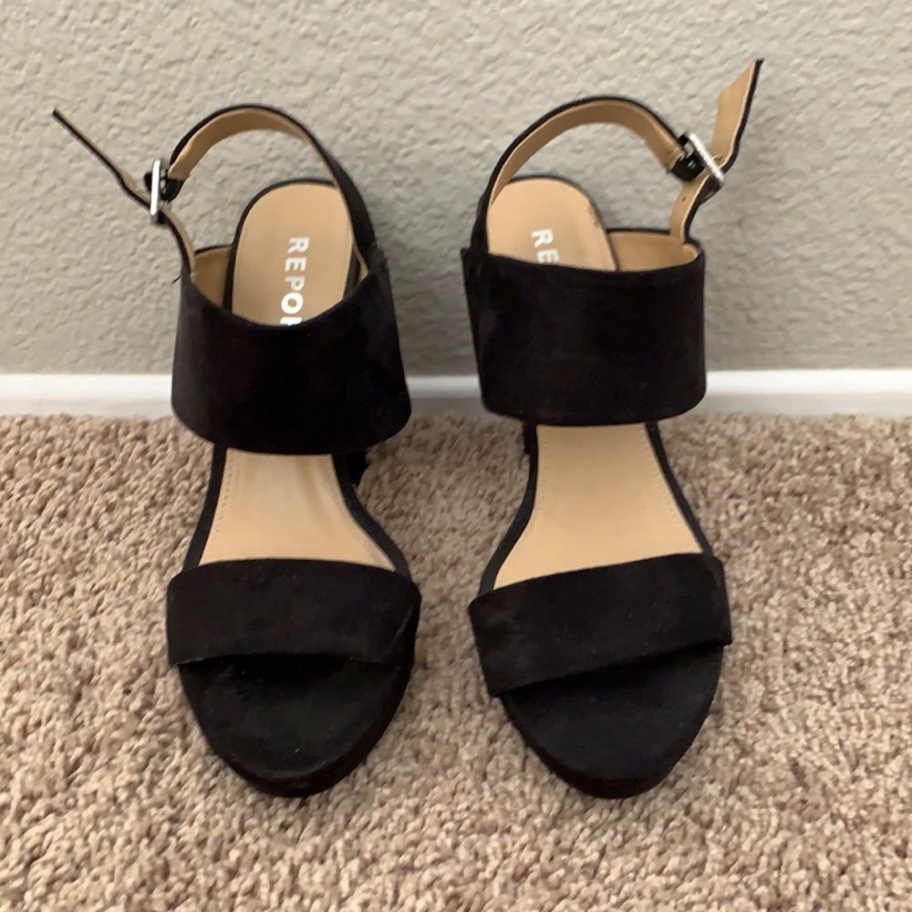 Black high heel shoes!
